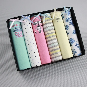 

6Pcs/lot New Underwear Women Panties Solid Briefs Plus Size Cotton Underpants Calcinhas Girls Sexy Panty Seamless Panties Ladies