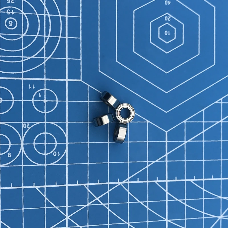 Free shipping 2pcs high quality SMR117ZZ(7*11*3 mm) Hybrid Ceramic Stainless Steel Deep Groove Ball Bearings SMR117Z SMR117