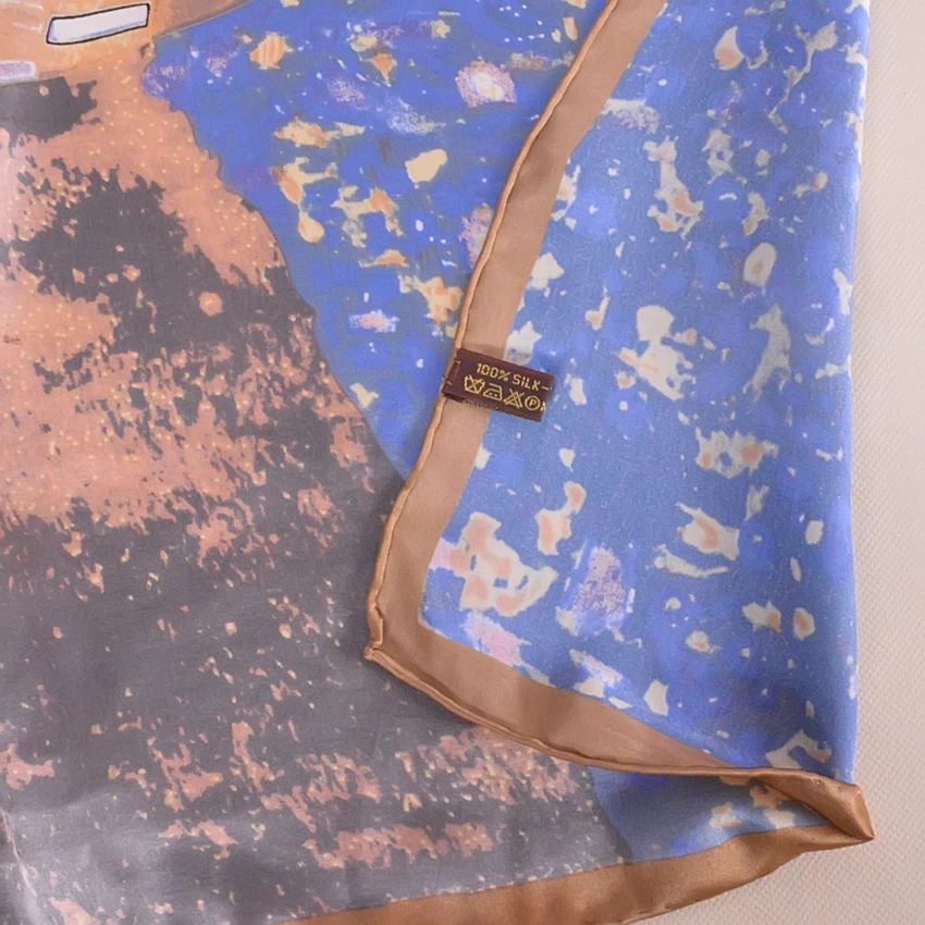 New Cheap JUD5T Winter Accessories Khaki Square Scarves Printed For Ladies Fashion Lovers 100% Natural Silk Scarf Printed 90*90cm Autumn Scarves New Cheap JUD5T Winter Accessories Khaki Square Scarves Printed For Ladies Fashion Lovers 100% Natural Silk Scarf Printed 90*90cm Autumn Scarves