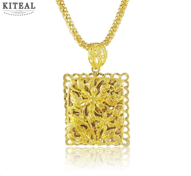 Free Shipping 2016 New 24k Gold Plated Necklaces Pendants Dragon Cards Vintage Necklace Horloge HBN266