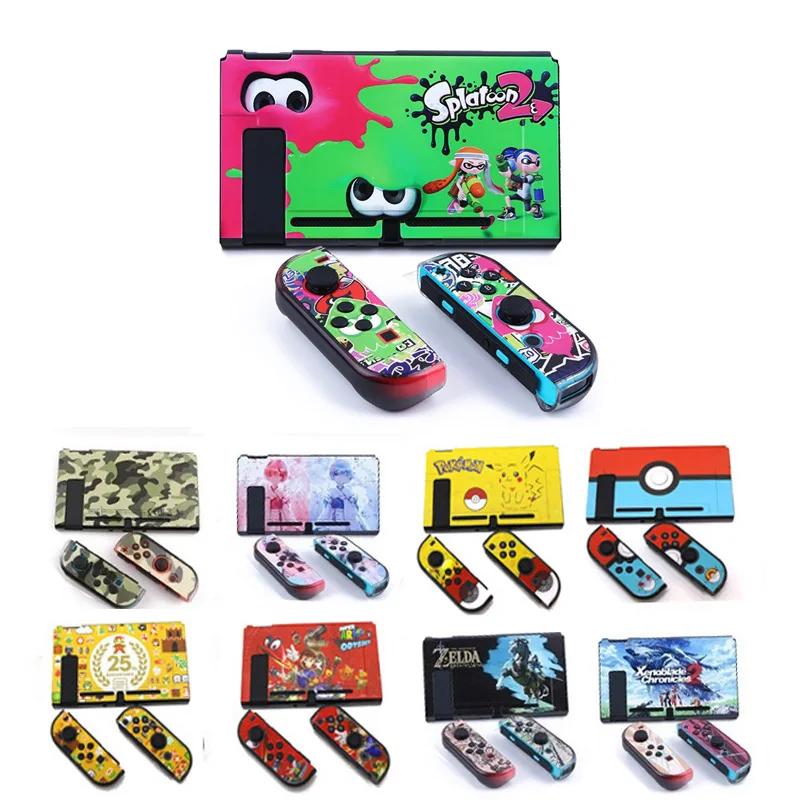 Pour-NS-Nintend-Commutateur-Protecteur-Console-plaque-de-couverture-Cas-Shell-Ensemble-Ancrables-Directe-Dock-Joie (1)