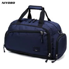 Стиль Для мужчин дорожные сумки Водонепроницаемый большой Ёмкость путешествия вещевой мешок женский Tote дорожные сумки Сумки Для женщин Shouler сумки