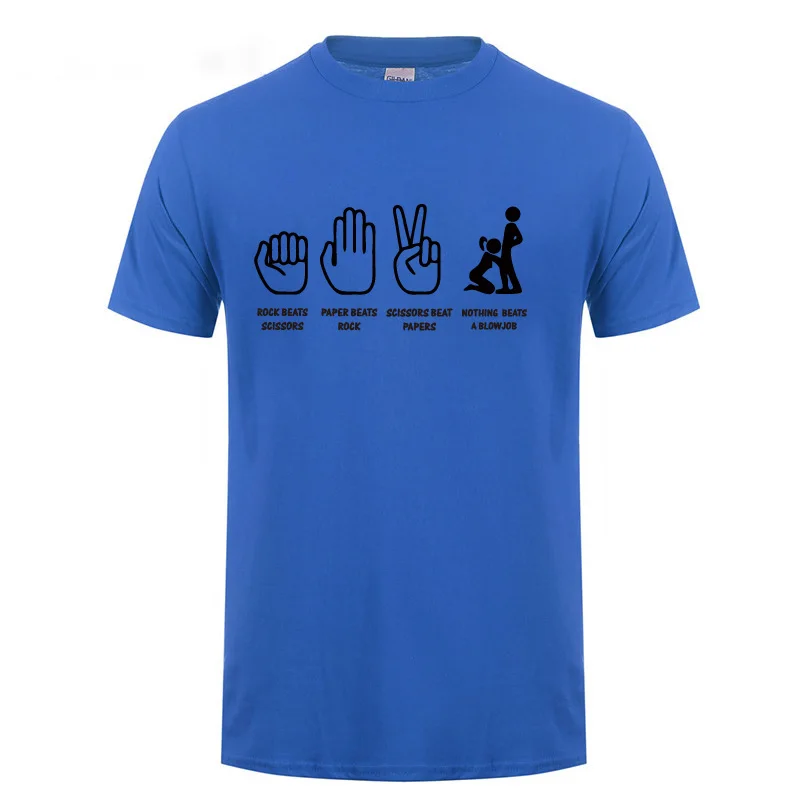 Обидная футболка кляп подарки секс колледж Юмор грубая шутка смешная футболка для мужчин летняя хлопковая футболка с коротким рукавом мужская футболка одежда - Цвет: Blue