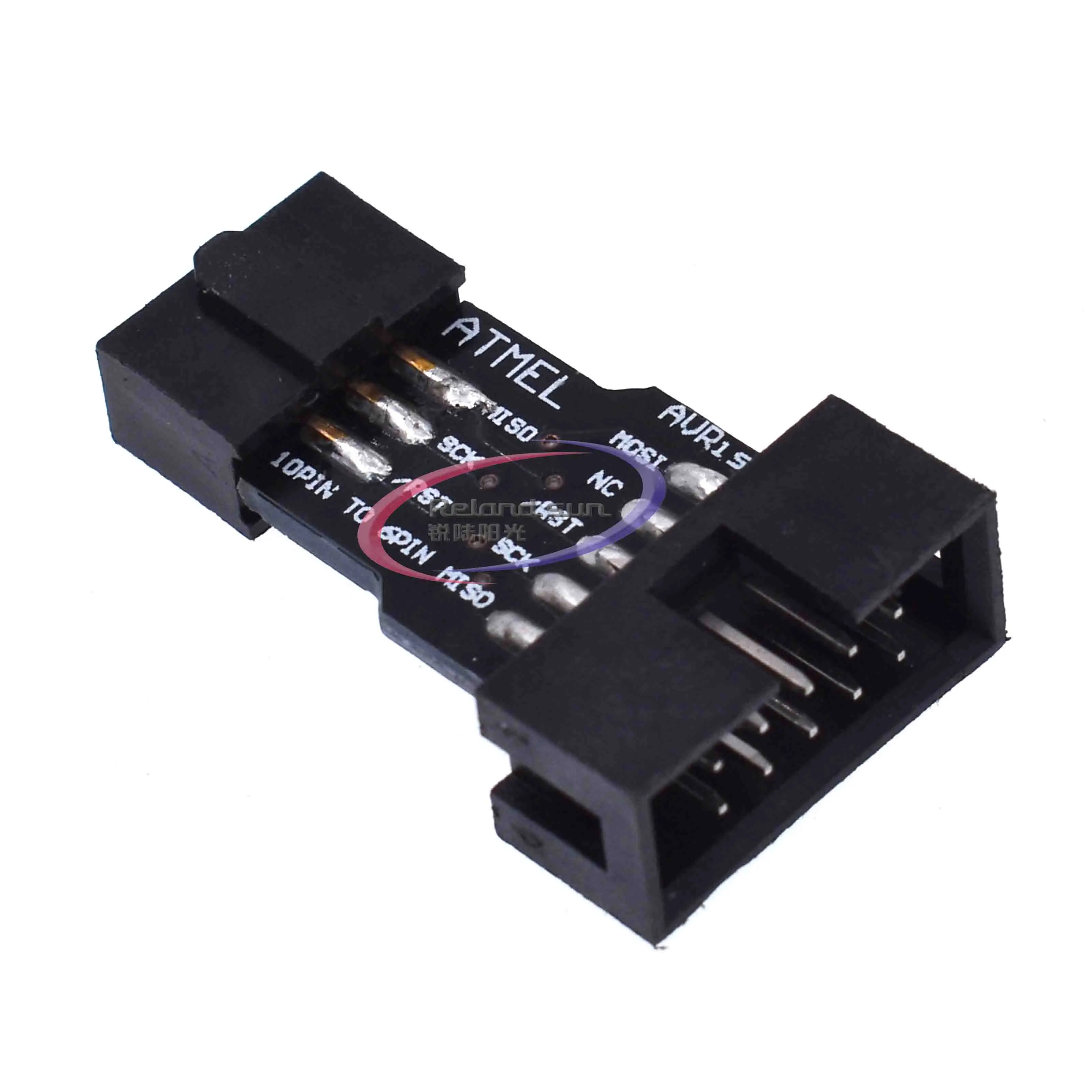 2 шт. 10Pin в 6PiN конвертировать стандартный 10 Pin 6 адаптер плата для ATMEL STK500 AVRISP USBASP ISP