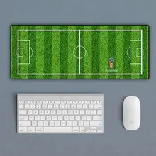 Зеленый футбольный поданный плюшевый, с принтом фланелевый коврик на спортивную тему Противоскользящий коврик впитывающий воду коврик