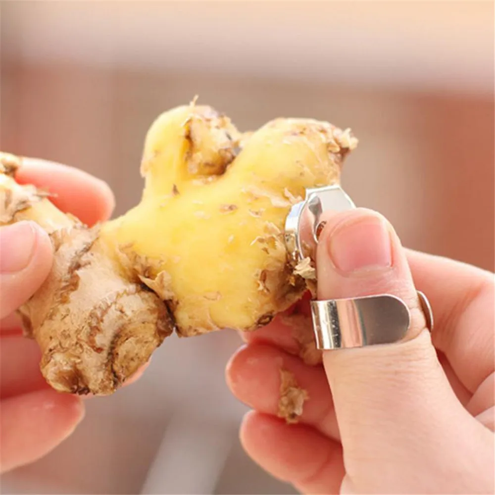 

1Pc Practical Stainless Steel Garlic Presses Kitchen Gadget Creative Cortador De Ajo Garlic Ginger Cutter Peeler Tools