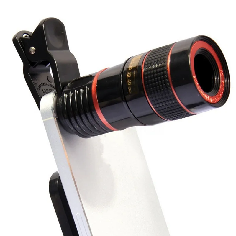 8X HD Zoom Mobile Phone Magnifying Glass Microscope Digital Telescope