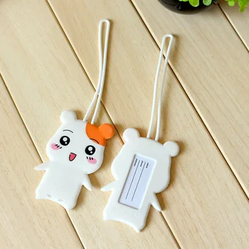

Cute Cartoon Hamster Travel Luggage Tag Fashion Travel Backpack Suitcase Baggage Boarding Tags