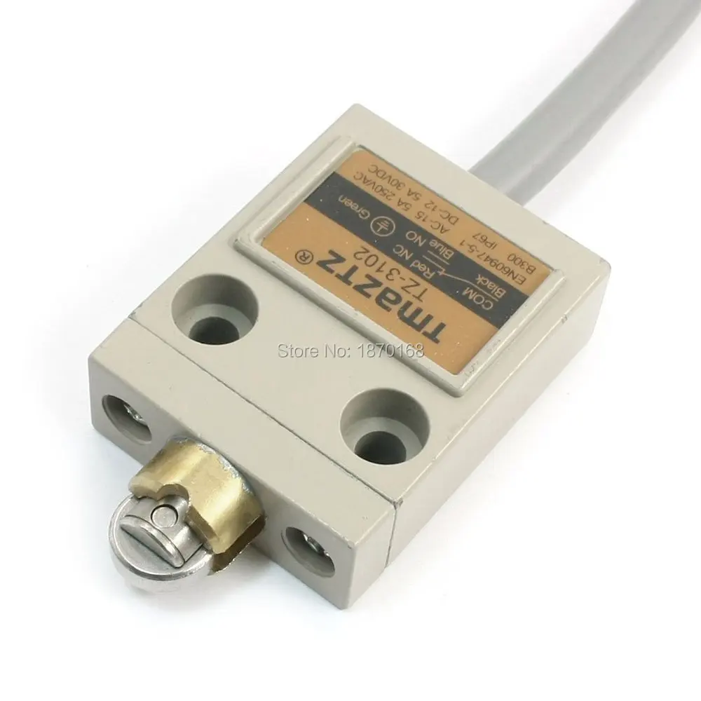 

Tz-3102 1NO + 1NC SPDT IP67 Stainless Steel rol Plunger Limit Switch