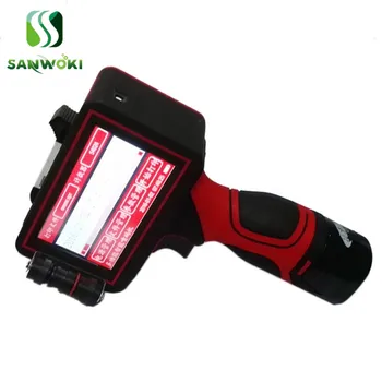 

Portable Functional Handheld Inkjet Printer/Hand Automatic coding machine inkjet printer /Barcode Printer Build-in Storage