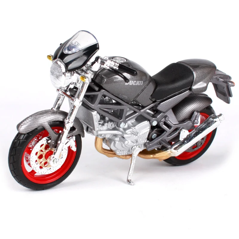 Мотоциклетный велосипед MAISTO 1:18 Ducati Monster S4 модель под давлением игрушка новинка в