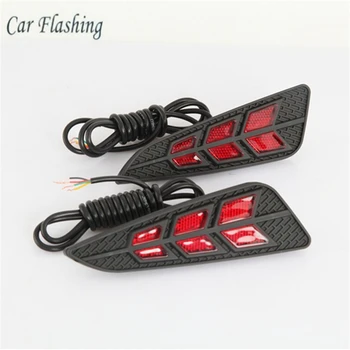

Car Flashing 2pcs For Toyota C-HR CHR 2016 - 2019 LED driving Lamp DRL Rear Bumper tail light Daytime DRL fog lamp Brake Lights