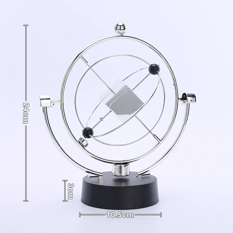 Украшение для дома маятник Ньютона винтажный Декор баланс маятник Ньютона декоративные аксессуары для дома вечный орнамент NC-YHX - Цвет: Светло-серый