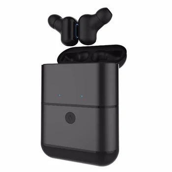 

High-fidelity Bluetooth headset IPX5 waterproof wireless headset with charging compartment sports bass mini headphone micropho