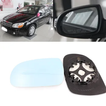 

For Kia Cerato big vision blue mirror anti car rearview mirror heating modified wide-angle reflective reversing lens