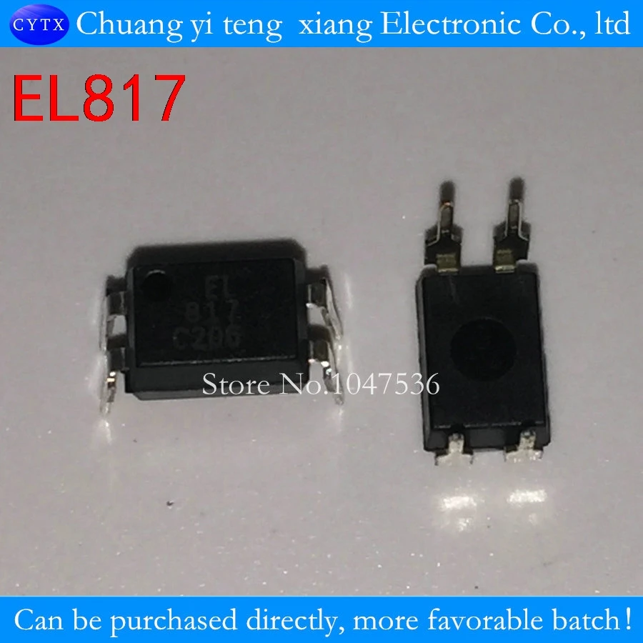 Фототранзистор PC817 EL817 817 4 PIN DIP фотосоединитель 50 шт./лот|lot lot|lot pins |