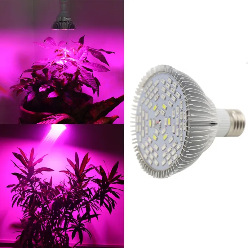 120 LED أضواء E27 التيار المتناوب 85 ~ 265 فولت 80 واط تنمو حوض سمك خفيف زهرة النبات نظام الزراعة المائية-في صمامات ثنائية باعثة للضوء من مصابيح وإضاءات على