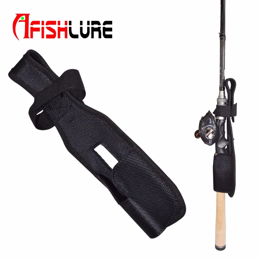 

Fishing Rod Bag 27cm/10.6"Black Fishing Tool Pocket Waterproof Oxford Utility Kit Holder Portable Use Lure Bag Lure Fishing