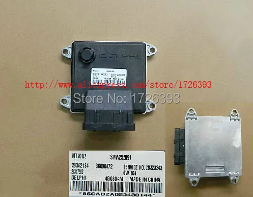 Delphi Great Wall двигатель Haval 4G63 egine части впрыска ECU SMW252099