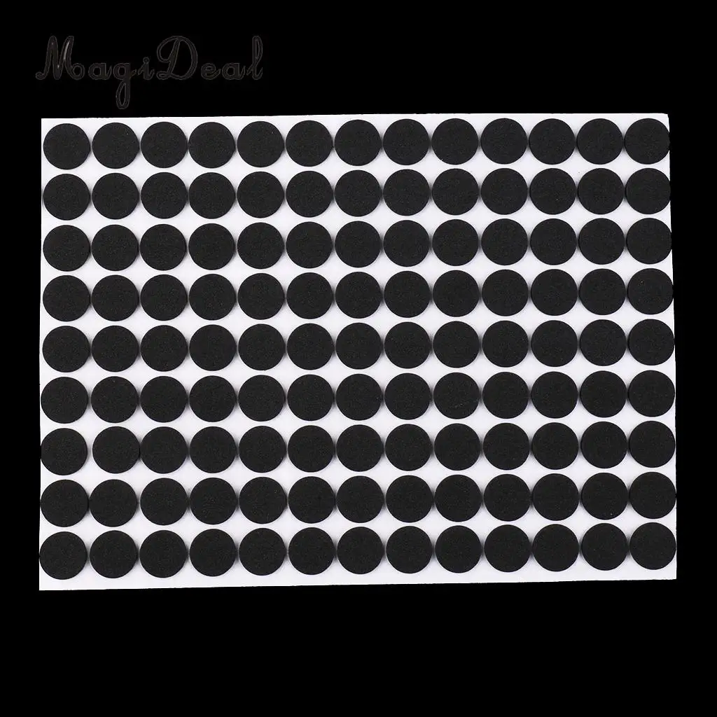 MagiDeal 5xSheet Rubber Based EVA Pads Self Adhesive Furniture Anti-Skid Protectors Use for Battery Cover Foam Pad