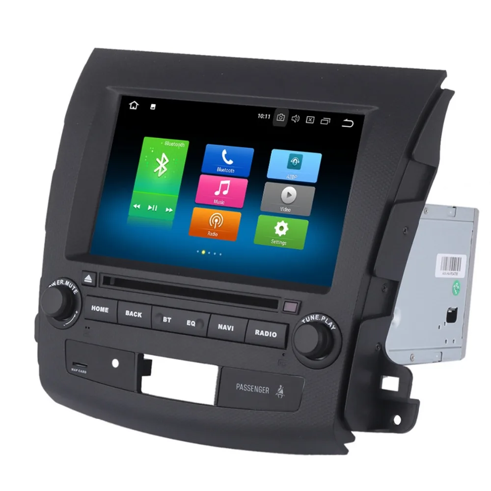 Perfect Octa Core Android 8.0 Car DVD Radio GPS Navigation For Mitsubishi Outlander 2006-2014/Peugeot 4007/Citroen C-Crosser With Canbus 2