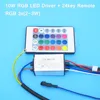 Waterproof 10W 20W 30W 50W 100W RGB LED Driver for RGB LED Chip COB SMD LED Beads with 24 Key Remote For Floodlight Spotlight ► Photo 2/6