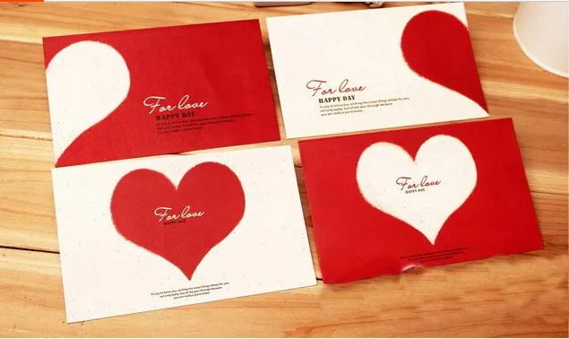 love romantic stationery 4 designs envelopes paper creative novel