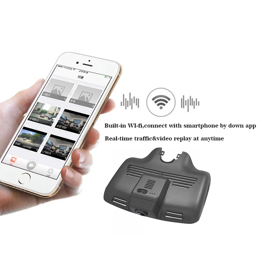 Liislee Car Driving Video Recorder Small Wireless Wifi DVR Dash Camera for Mercedes Benz C W204 W203 W205 2011~2019 Night Vision54