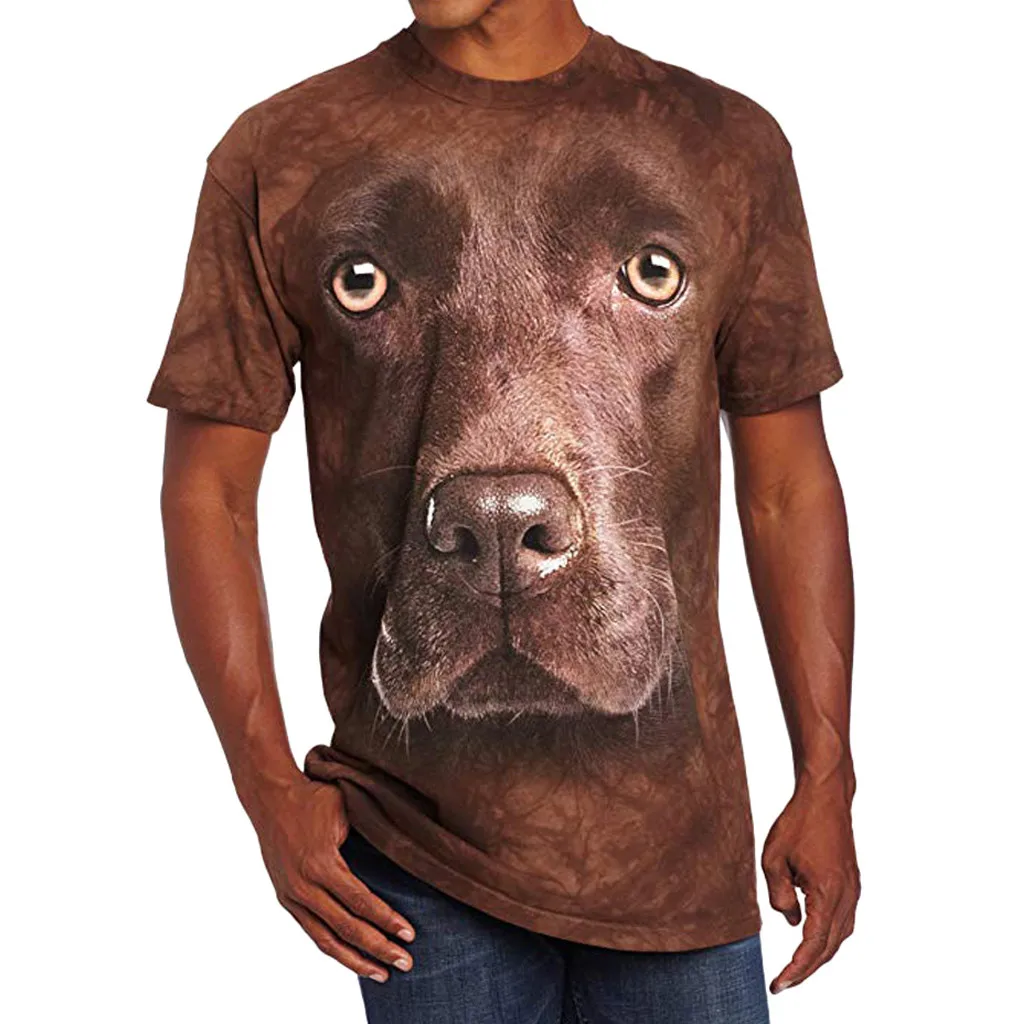 

Feitong Funny Design Men's t shirt 3D Printing Tees T-Shirt Short Sleeve tshirt Top Casual Tops Tees street Drop Shipping