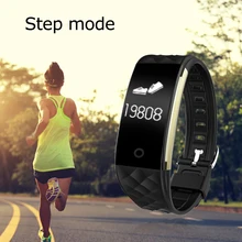 Kaimorui S2 смарт-браслет монитор сердечного ритма Bluetooth SmartBand стекло Экран SmartBand активность сна трекер Smart Band