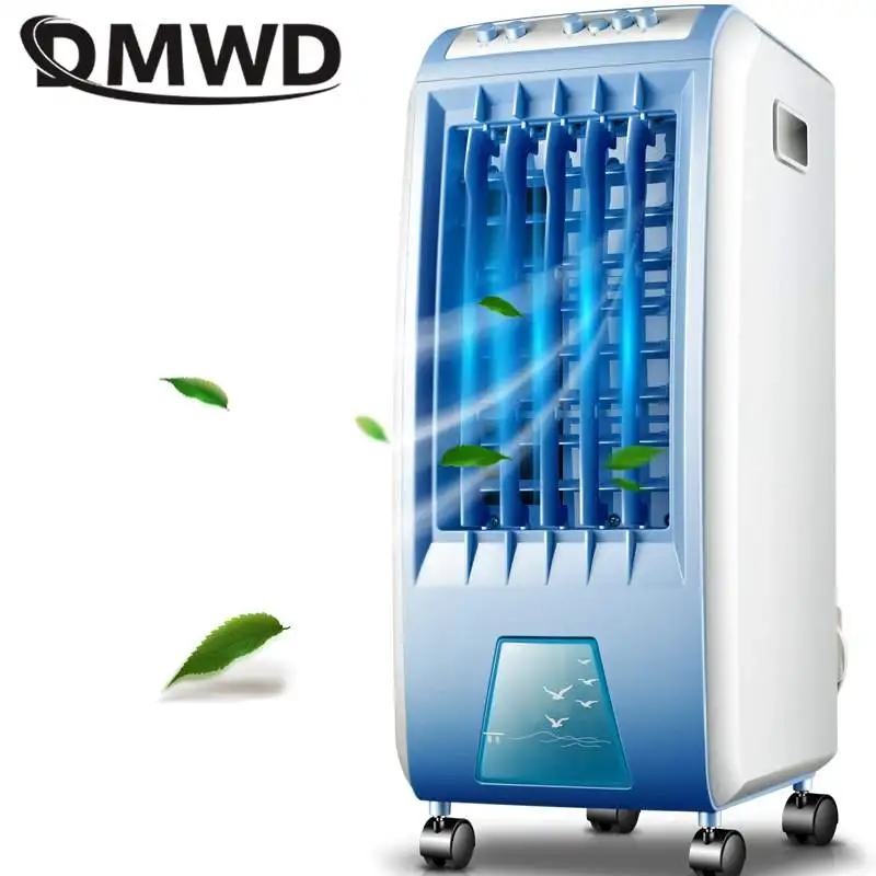DMWD 3 шестерни 6л охлаждающий кондиционер вентилятор увлажнитель увлажняющее устройство портативный кондиционер вентиляторы Мощный ветер 220 В ЕС