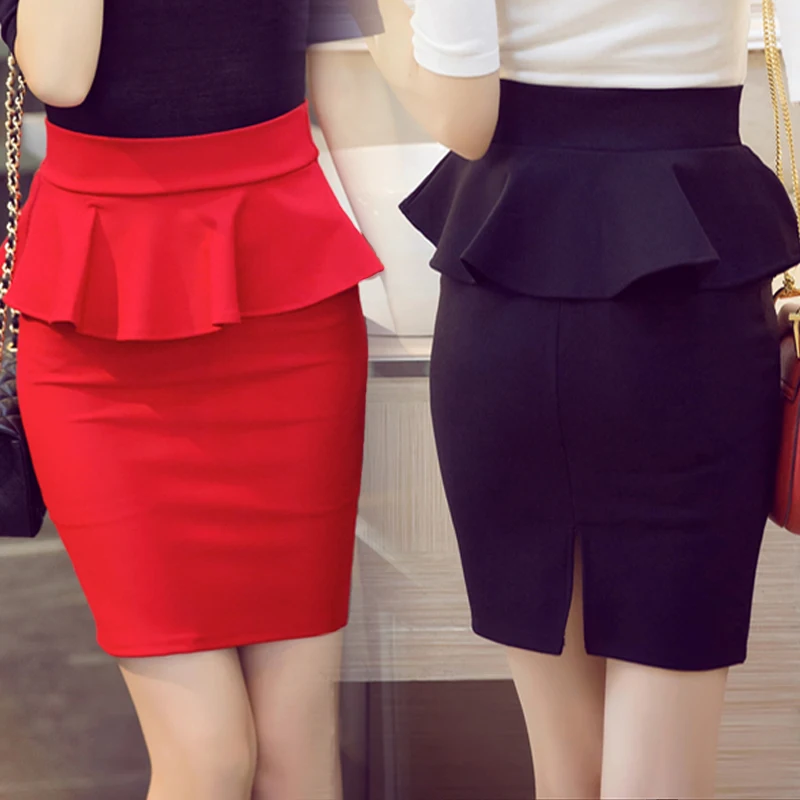 Resultado de imagen para falda peplum patrones