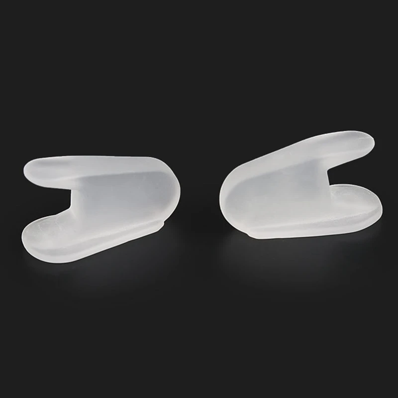 

Silicone Gel A Shape Sub-toe Toe Separator Thumb Finger Big Feet Device Pad Toe Pads Thumb Valgus Corrector Protector Bunion