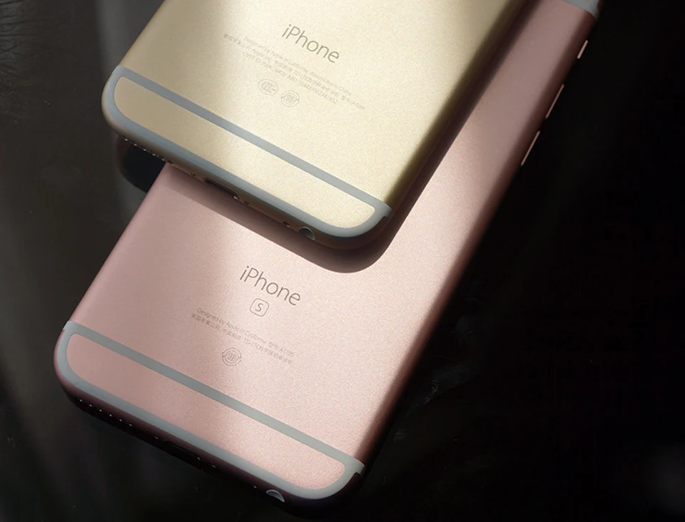 Разблокированный Apple iPhone 6S мобильный телефон с внешним аккумулятором 4," IOS Dual Core A9 16 Гб/64/128 ГБ Встроенная память 2 Гб Оперативная память 12.0MP 4 аппарат не привязан к оператору сотовой связи IOS смартфона