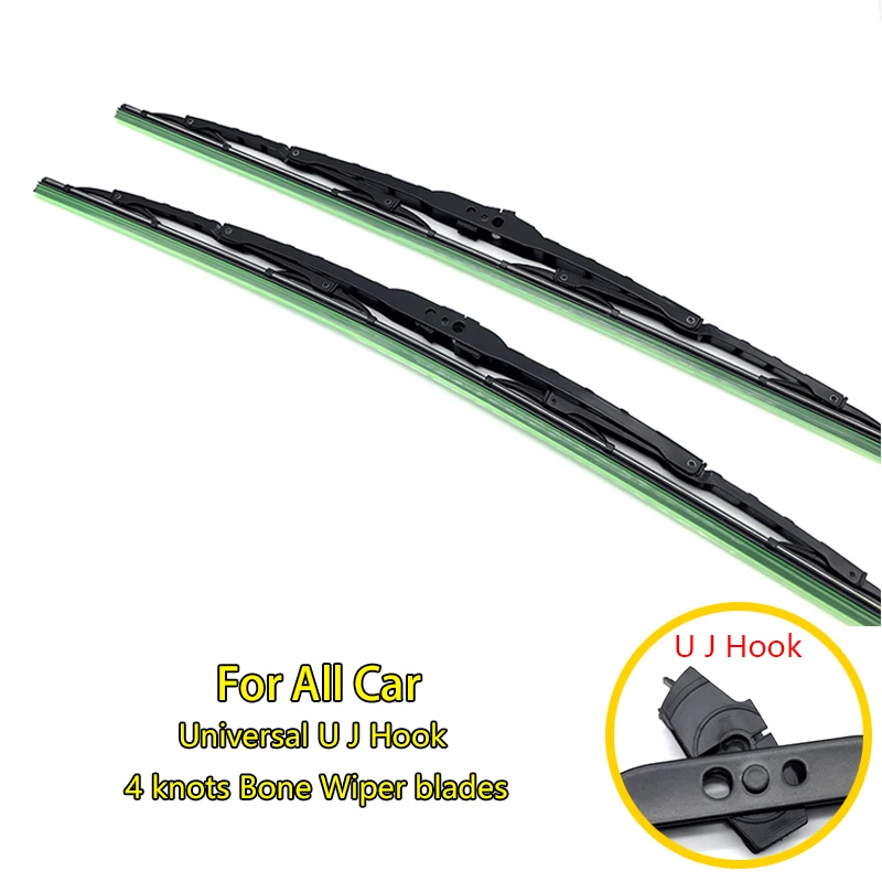 OL Wiper Blades for All Car Universal U type Hook Car Wiper 4 Knots