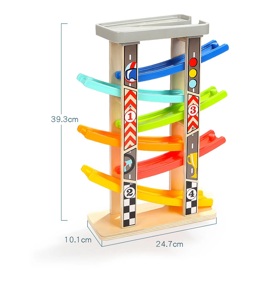 Деревянная гоночная дорожка с мини-инерционными автомобилями, скользящая игрушка, Детская рампа, Гоночная машина, игрушка для раннего развития, автомобиль/поезд, игровой набор, детские игрушки