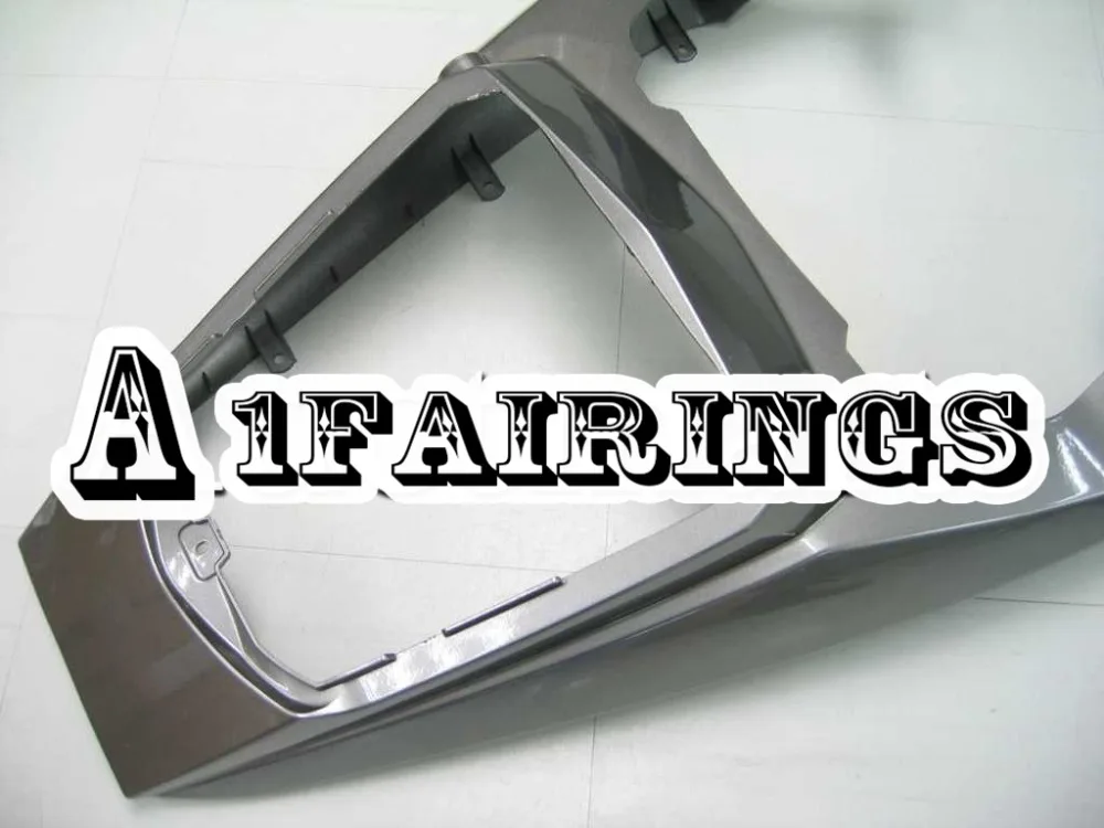 Полный ABS пластиковый впрыск Sportbike Cowlings Обложка для Yamaha YZF600 R6 2003 2004 03 04 мотоцикл глянцевый Серебряный Carenes обтекатель
