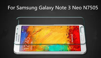 

1000pcs/lot 19H Hardness 2.5D Round Edge Anti-Scratch Tempered Glass Screen Protector Film For Samsung Galaxy Note 3 Neo N7505