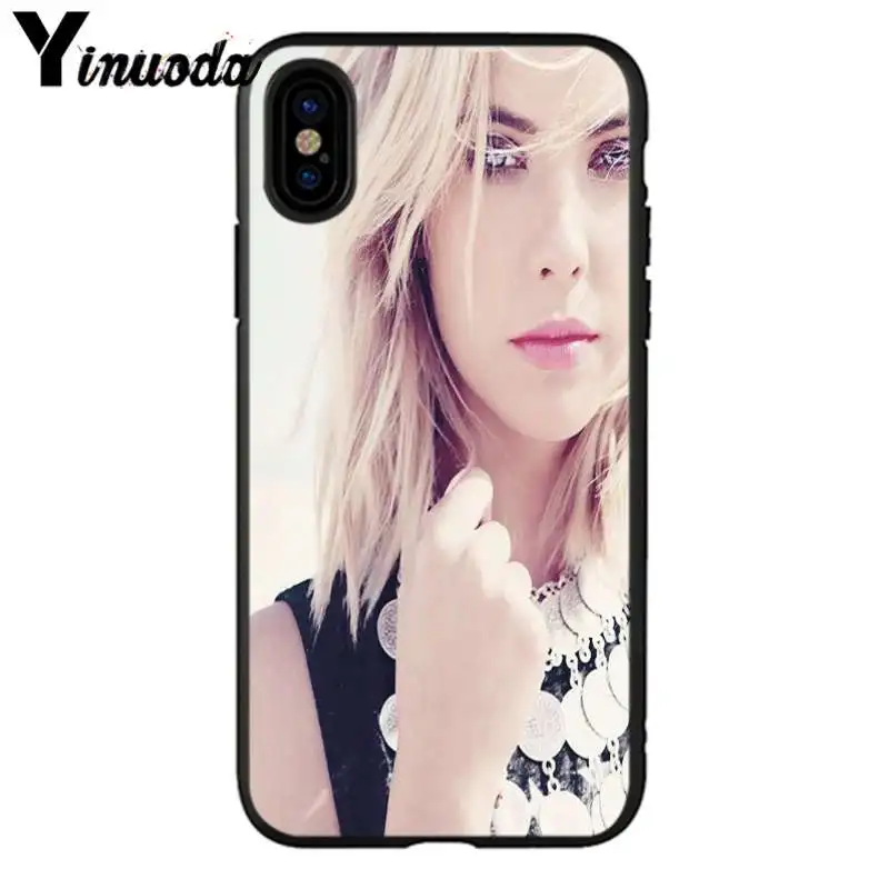 Yinuoda Ashley Benson черный ТПУ мягкий резиновый чехол для телефона iPhone 8 7 6 6S Plus 5 5S SE XR X XS MAX