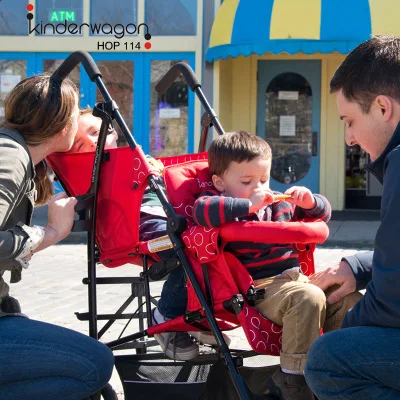 Легкий Американский Kinderwagon Twin ребенка тележка Портативный автомобильный зонтик для младенца может для сидения и лежания вниз четыре