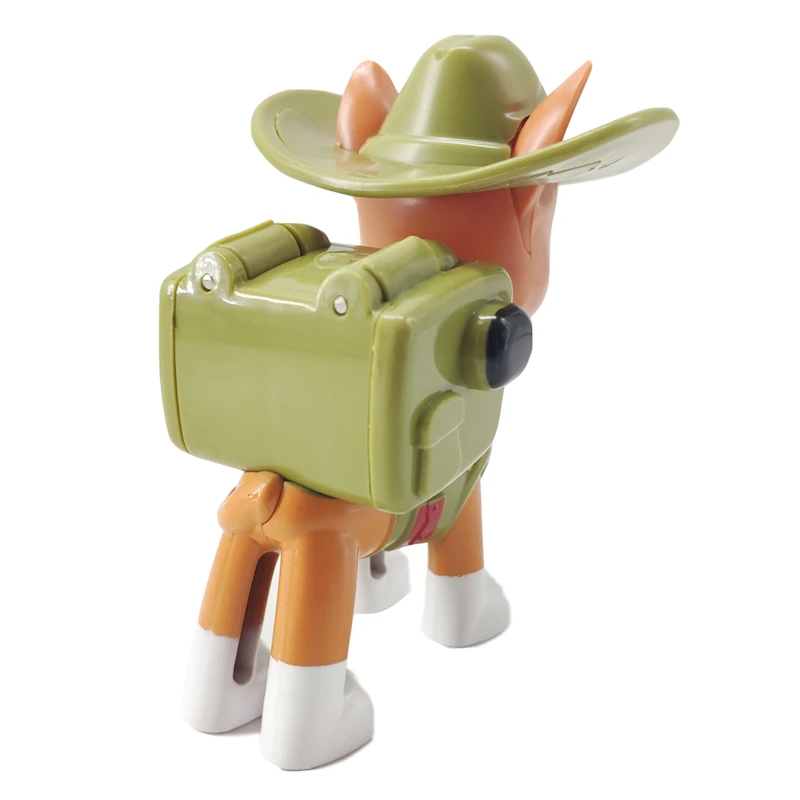 Paw Patrol Jungle Rescue Dog Tracker Pull Back Music Patrol Car Toy PVC Anime Figure Action Model Doll Toys Kids Birthday Gift