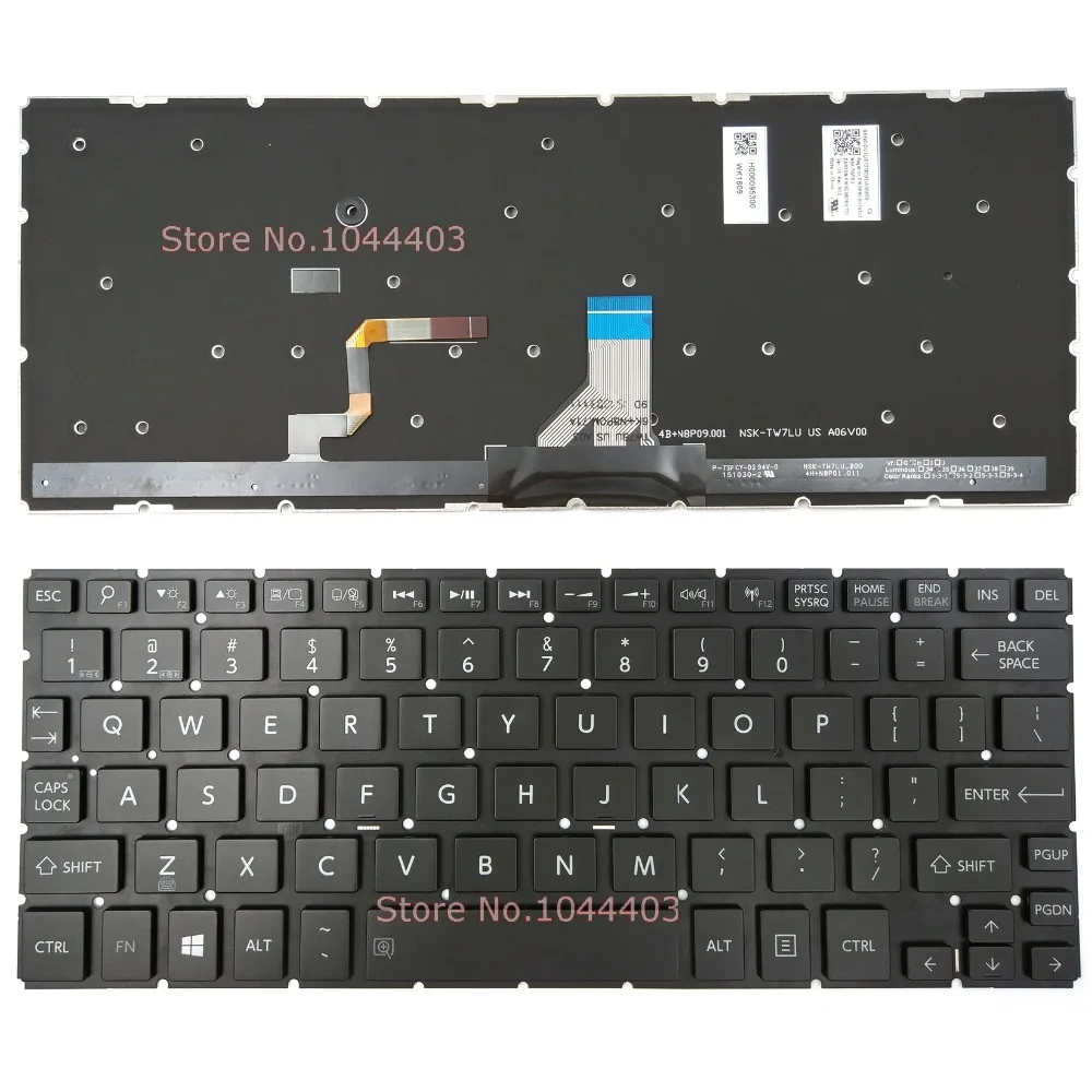 New laptop keyboard for toshiba Satellite P20W-C P25W-C 9Z.N8PBU.701 0KN0-DV1US13 US With Backlit Without Frame | Компьютеры и офис