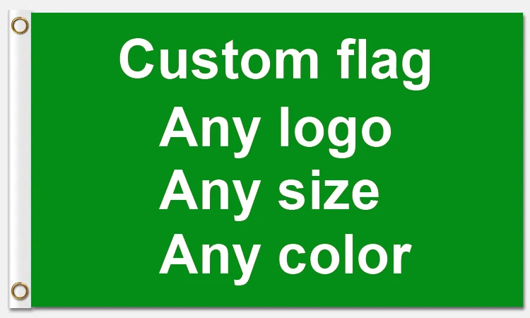 

Outlets Digital Printing custom 3x5 ft 90x150cm Flag banner