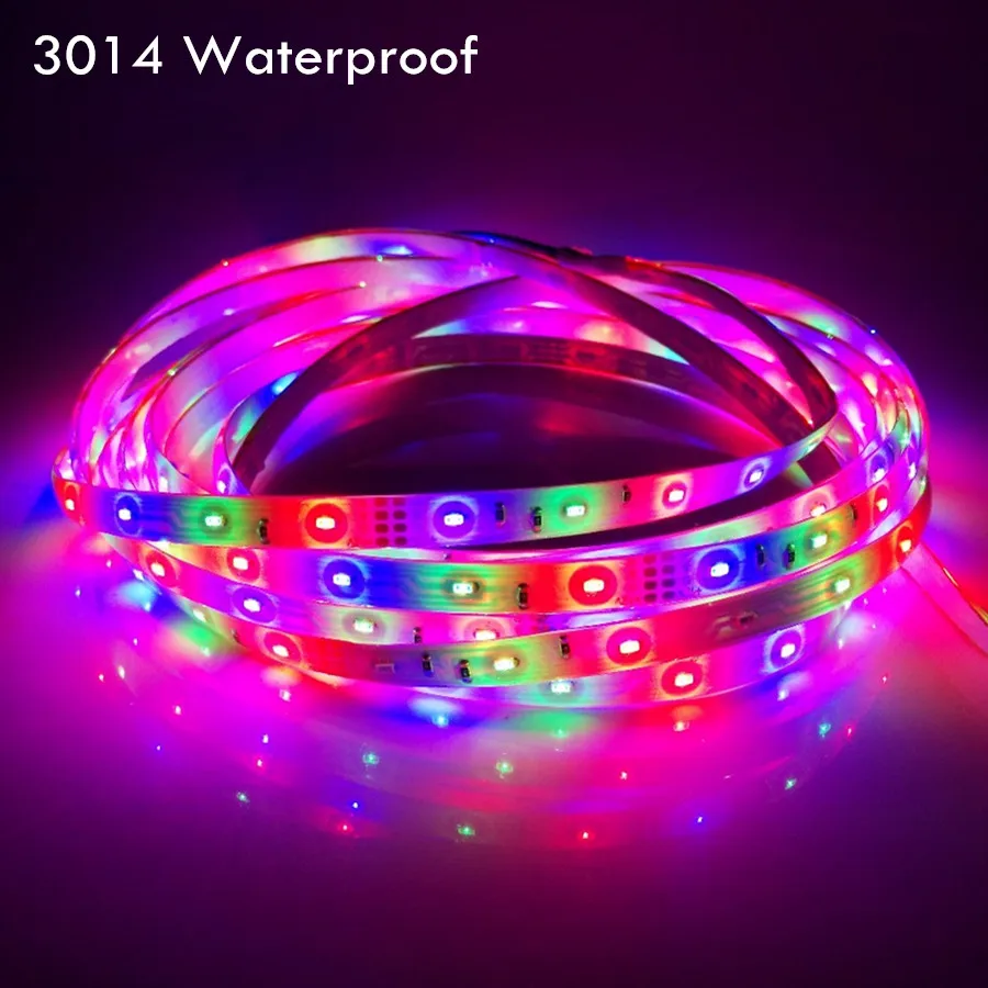 cheap 5M LED Strip 54LED M DC12V 3014 RGB LED strip light waterproof Flexible LED Tape Stripe RGB ruban luces led tiras IP65