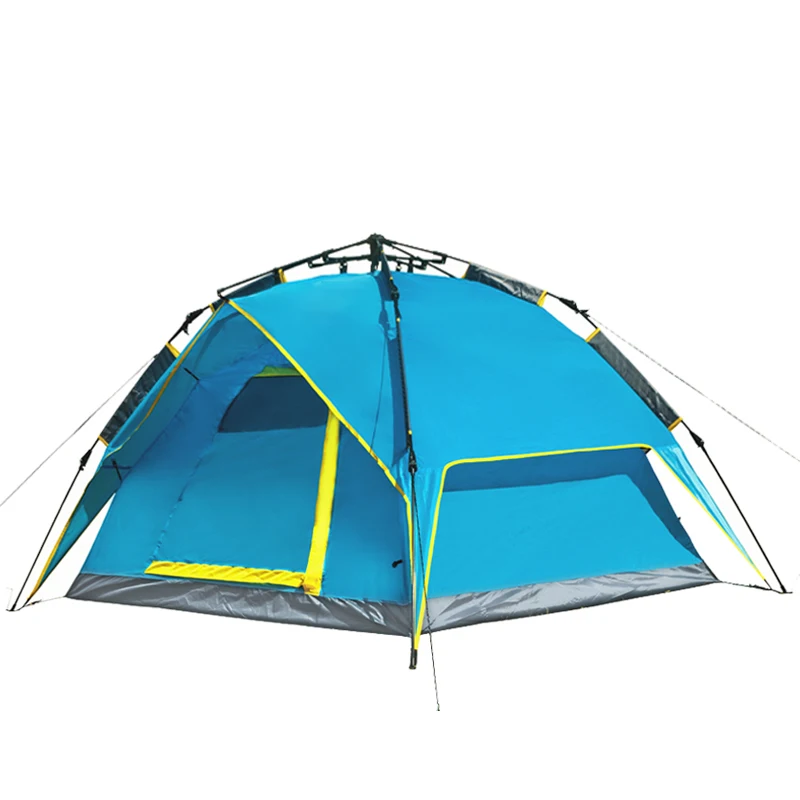 

Gramfire 3-4 persons portable family travelling automatic outdoor tents waterproof speed open windproof camping pop up tent