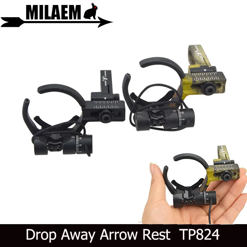 

1pc Archery Drop Away Arrow Rest Adjustable Speed Arrow Rest Rubber Aluminum Alloy PE Foam Compound Bow Shooting Accessories