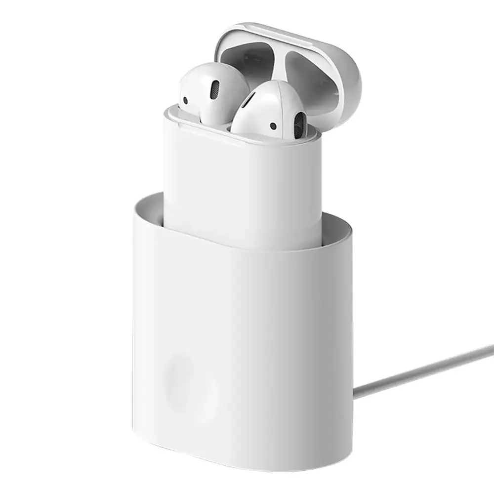 

Soft Silicone Charging Dock Station Mini Portable Desk Charging Base Stand Holder for Air Pods for Airpods Case Charger Stand