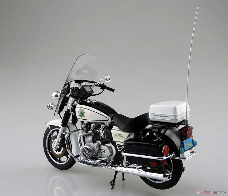 1/12 Kawasaki KZ1000 полицейский Мотоцикл модель 05459