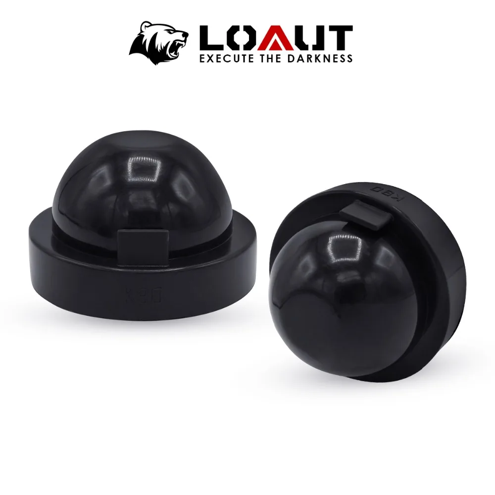 

K90 90mm X 62mm 2PCS HID LED Headlight Headlamp Dust Cover Cap Rubber Waterproof Dustproof Sealing