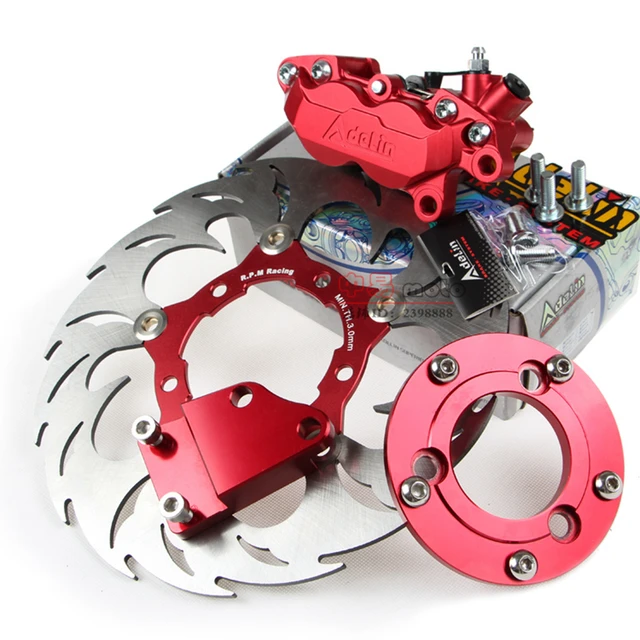 Modified motorcycle brake system set Universal 260mm brake disc+HF6